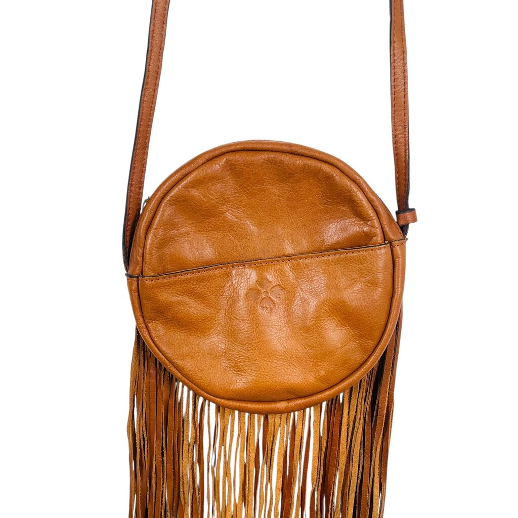 Circle Bag W/Long Fringe