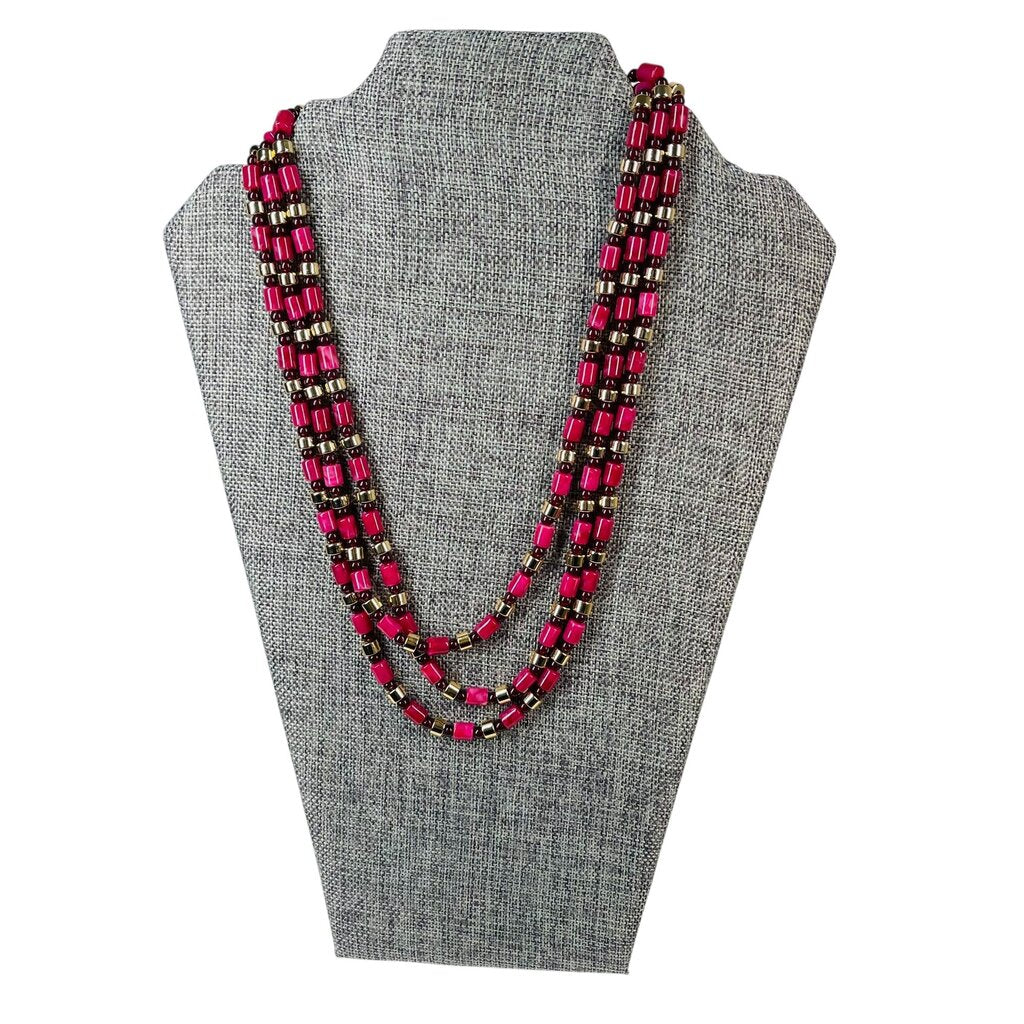 Purp/Gld/Blk 3 Strand