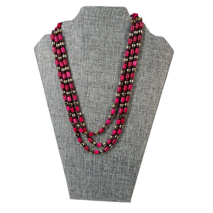 Purp/Gld/Blk 3 Strand