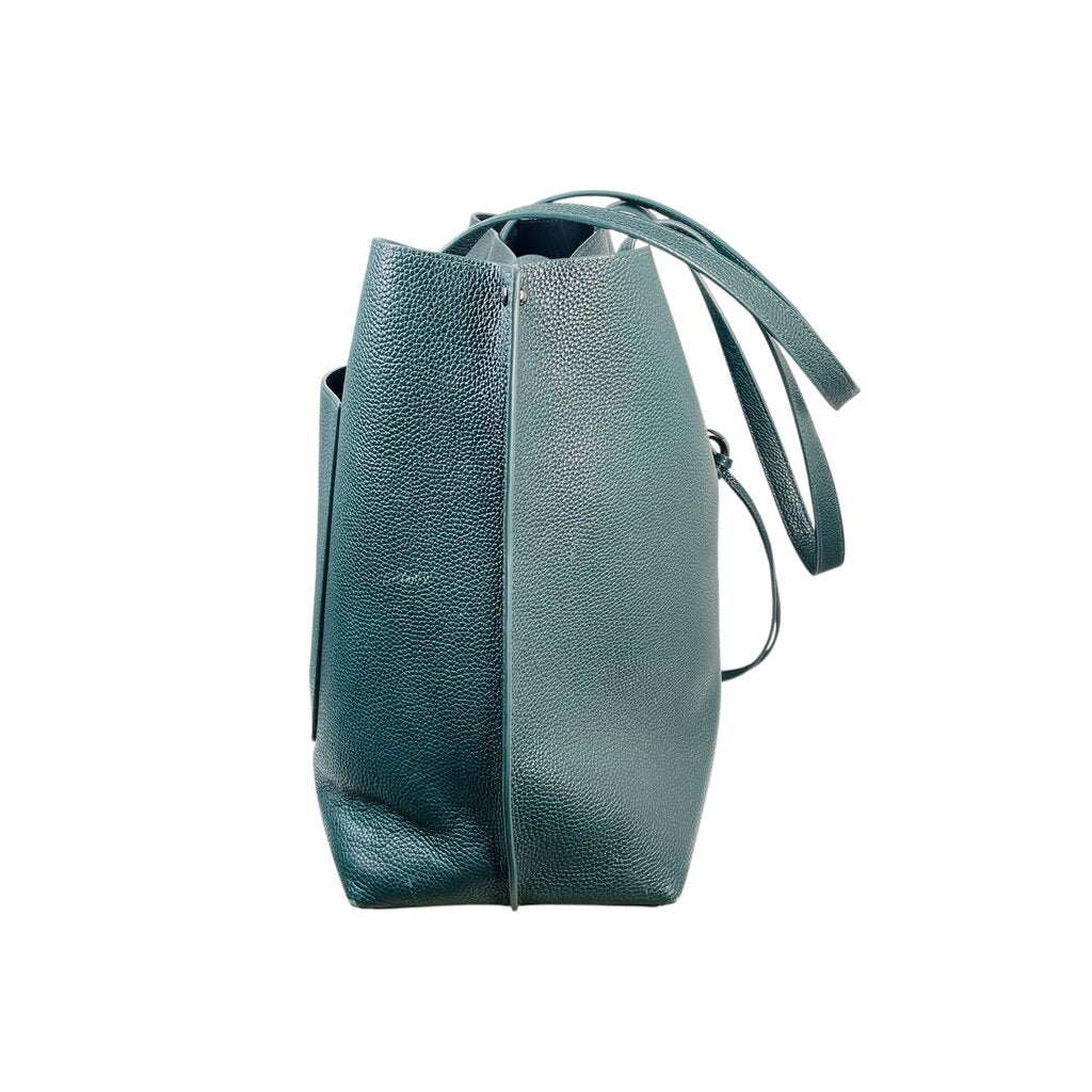 Leather Tote W/Buckle