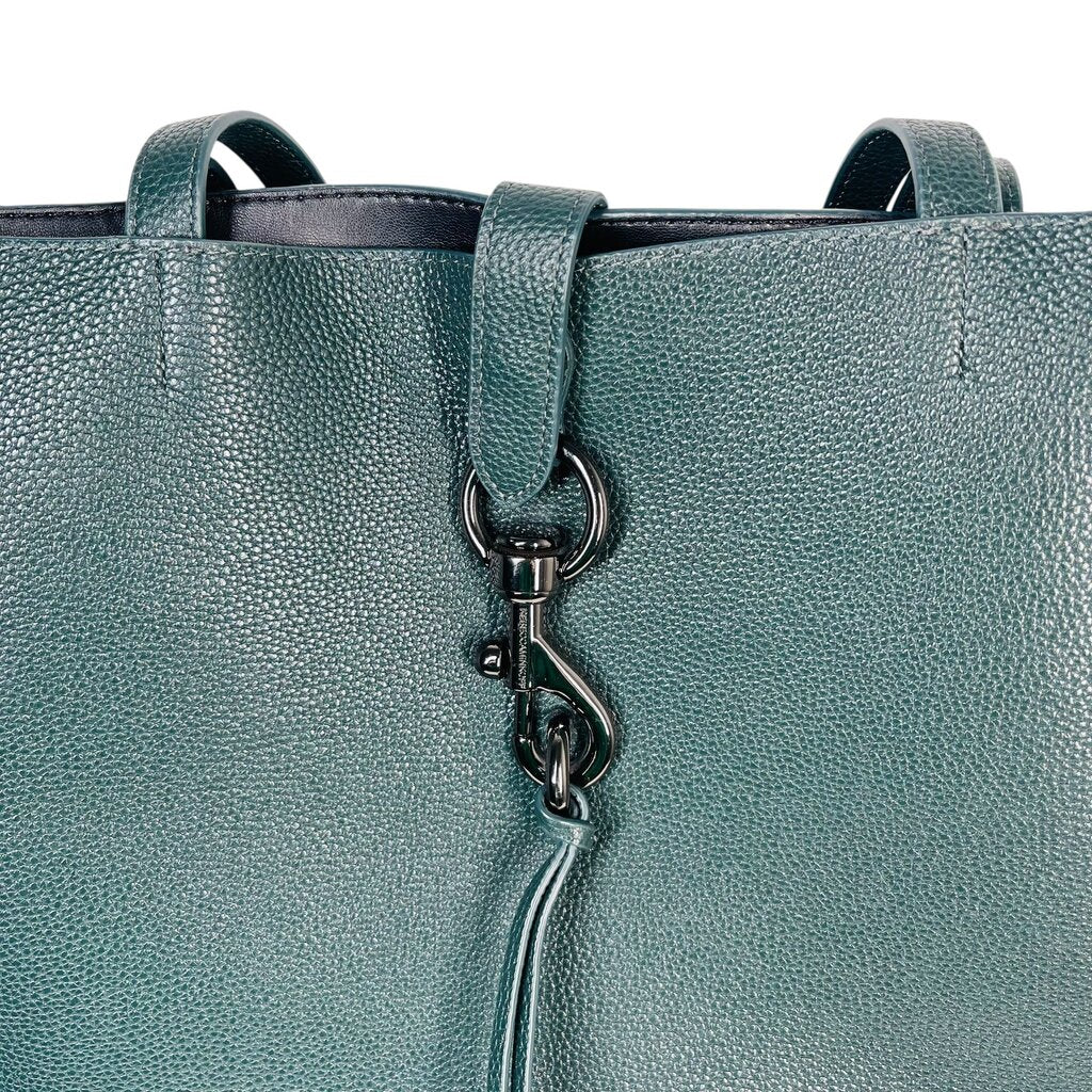 Leather Tote W/Buckle