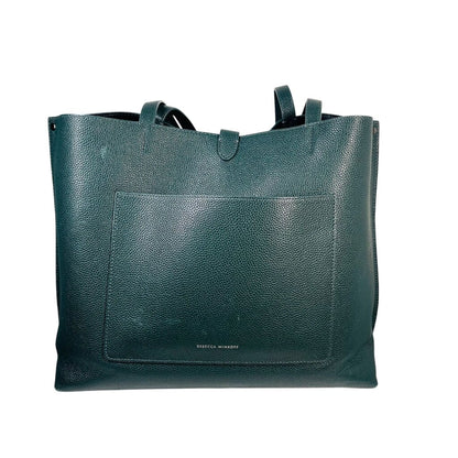 Leather Tote W/Buckle