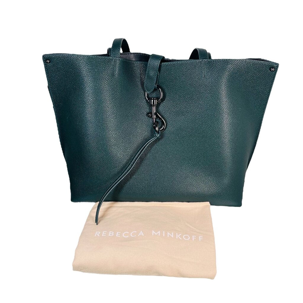 Leather Tote W/Buckle