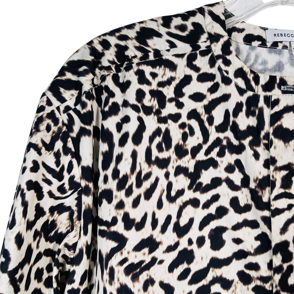 Animal Print Drop Waist
