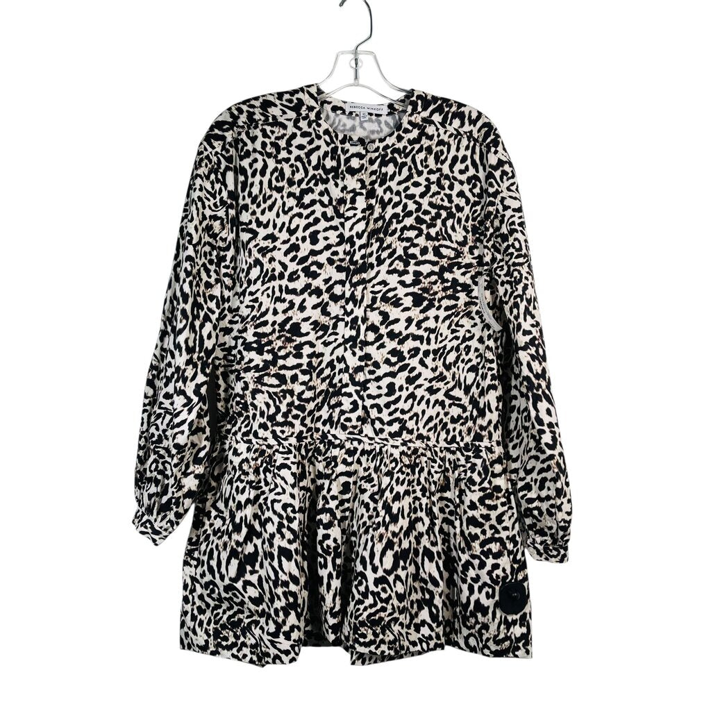 Animal Print Drop Waist