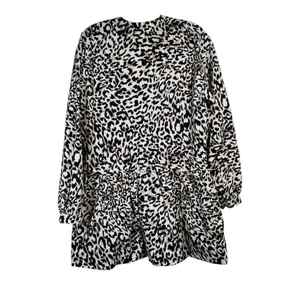 Animal Print Drop Waist