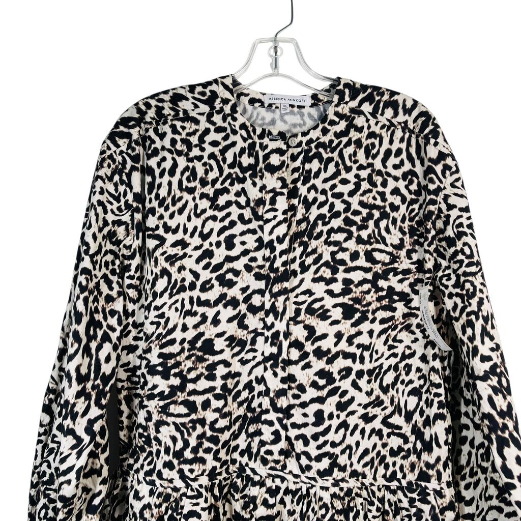 Animal Print Drop Waist