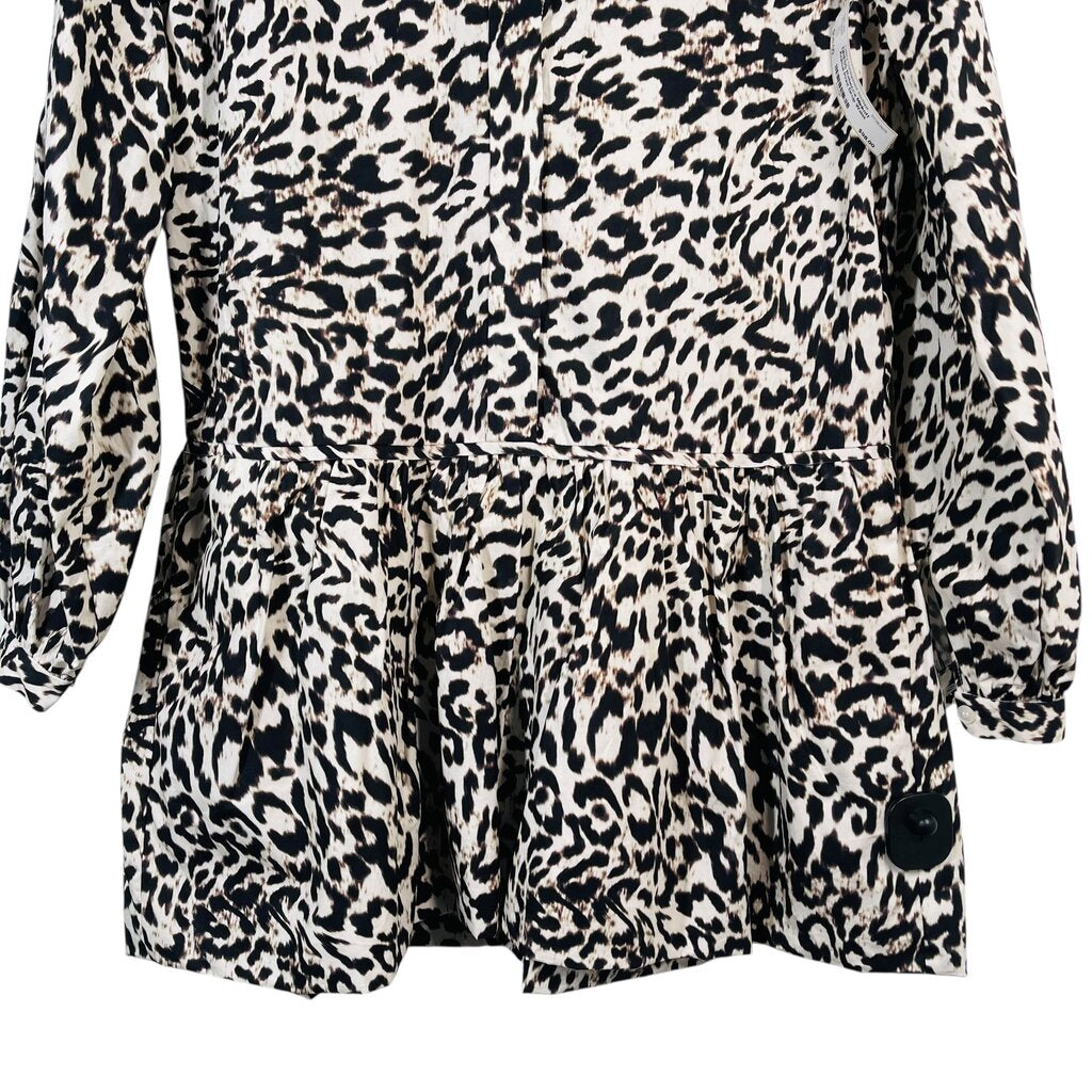 Animal Print Drop Waist