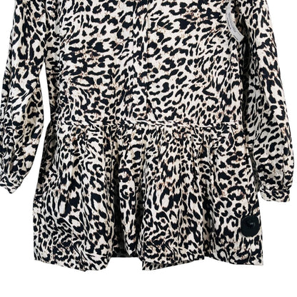 Animal Print Drop Waist
