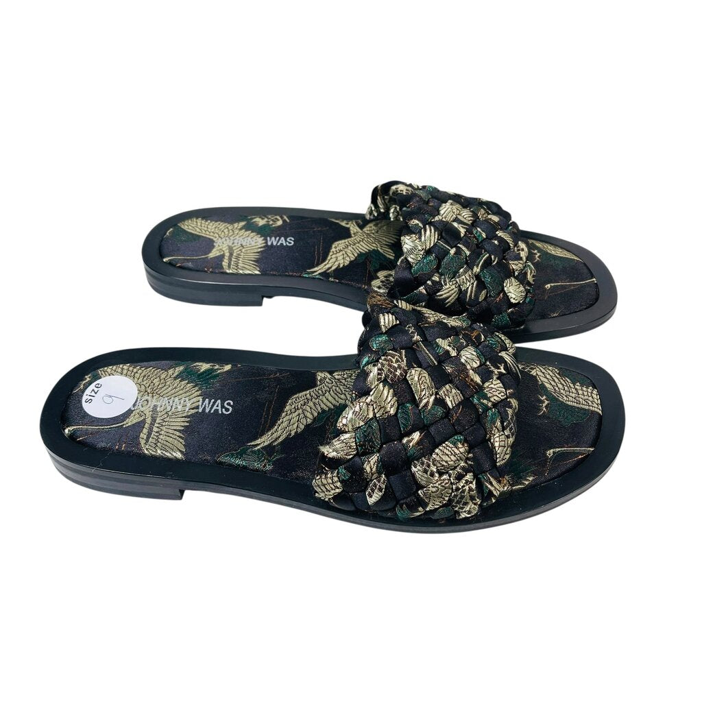 Flat Woven Fabric Slides