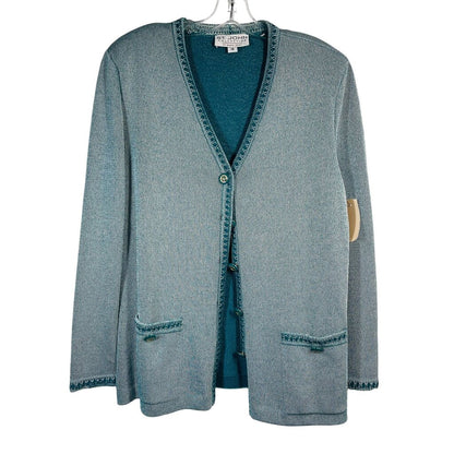 Tweed Cardigan W/Trim