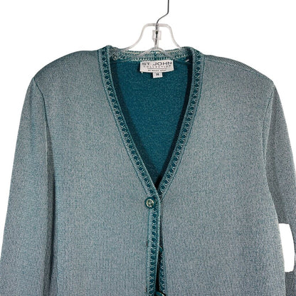Tweed Cardigan W/Trim
