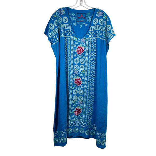 Embroidered Midi