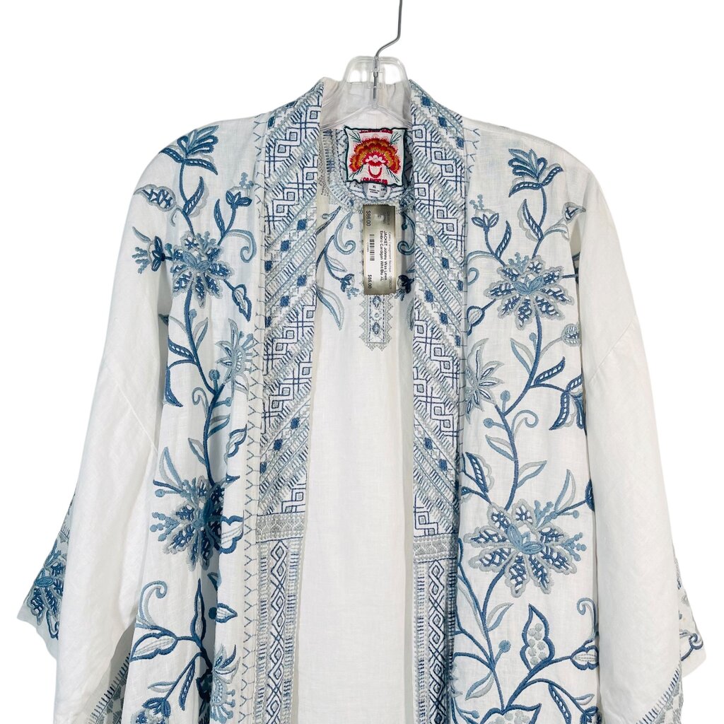 Linen Embro Cardigan