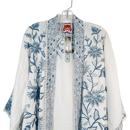 Linen Embro Cardigan