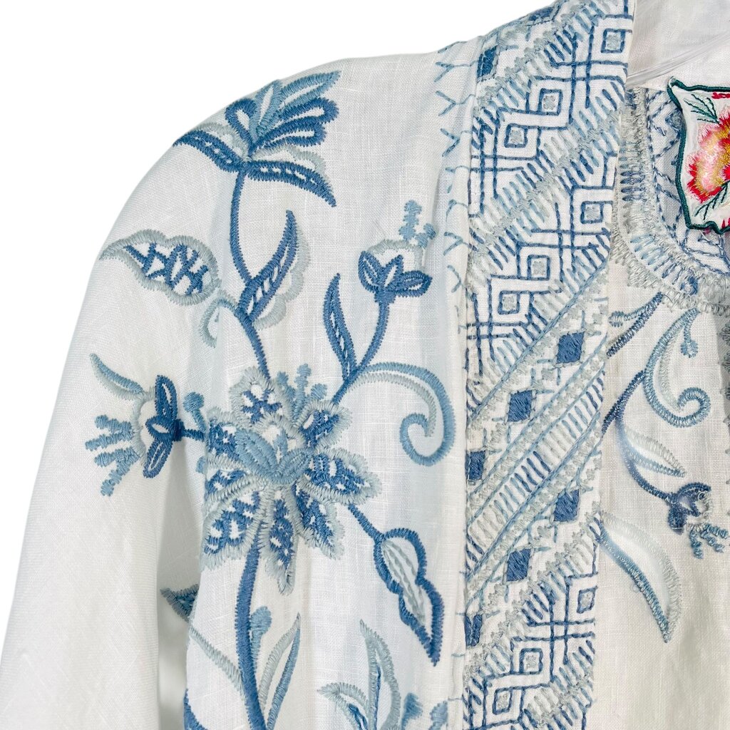 Linen Embro Cardigan