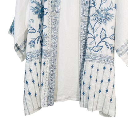 Linen Embro Cardigan