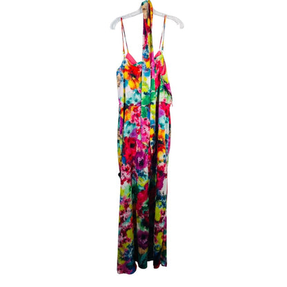 Tie Dye Spagetti Strp W/Belt Long