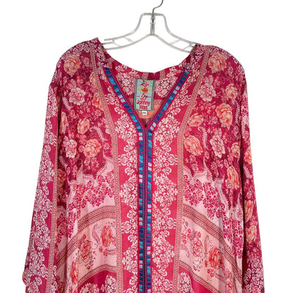 Floral Vnk Tunic