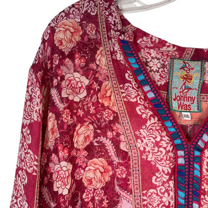 Floral Vnk Tunic