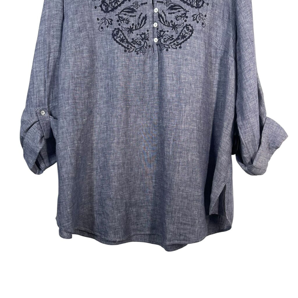 Chambray W/Embro