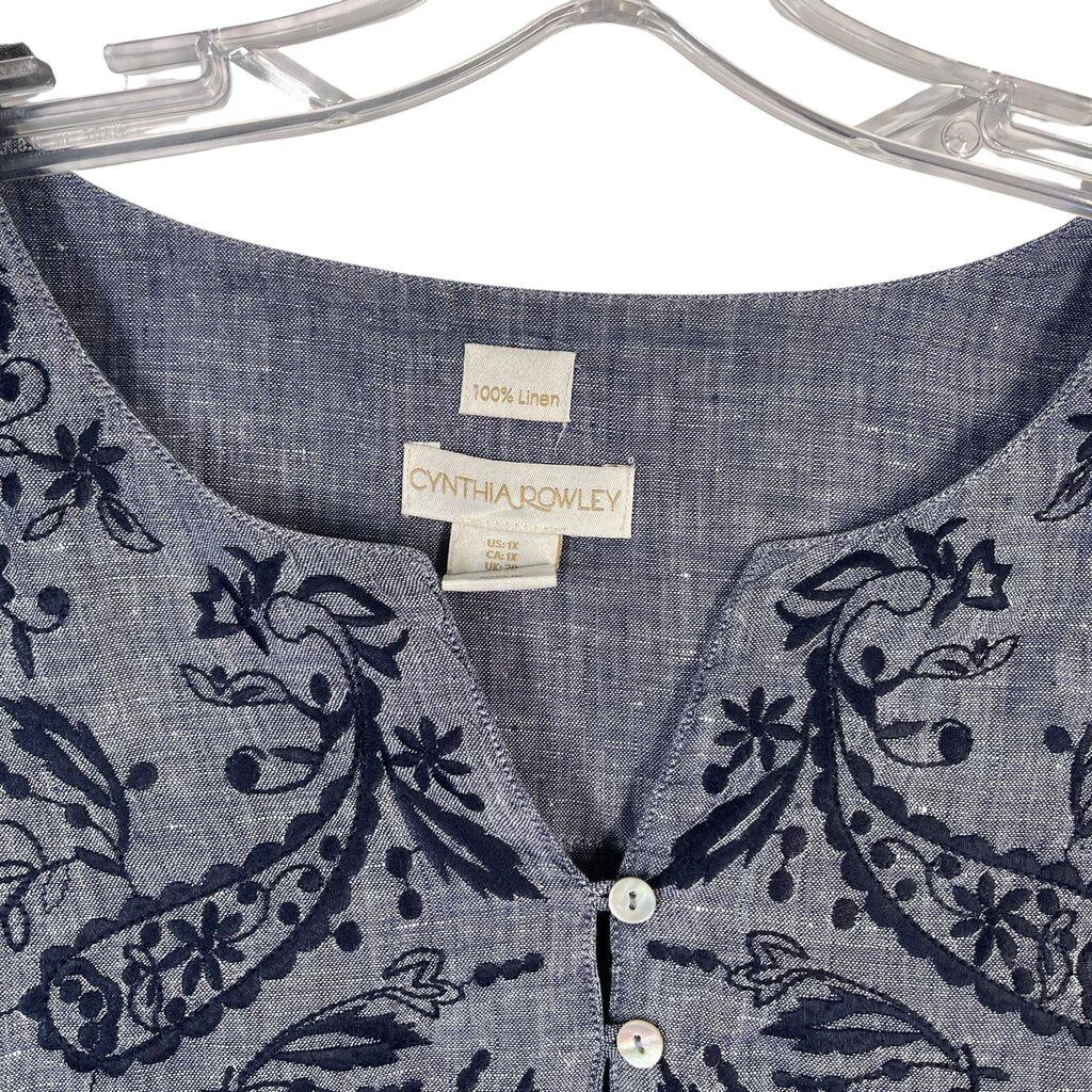 Chambray W/Embro