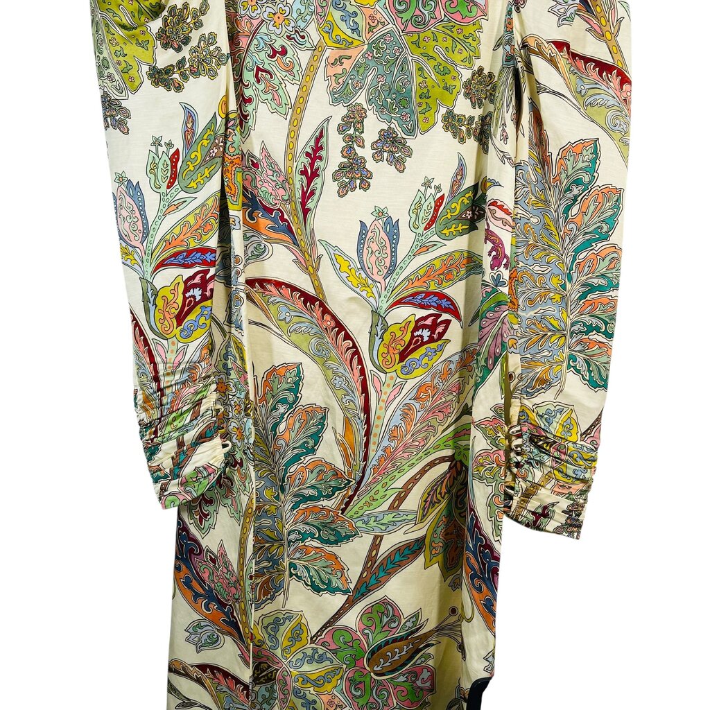Paisley Hi Nk L/S Midi