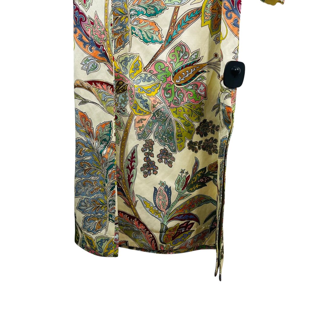 Paisley Hi Nk L/S Midi