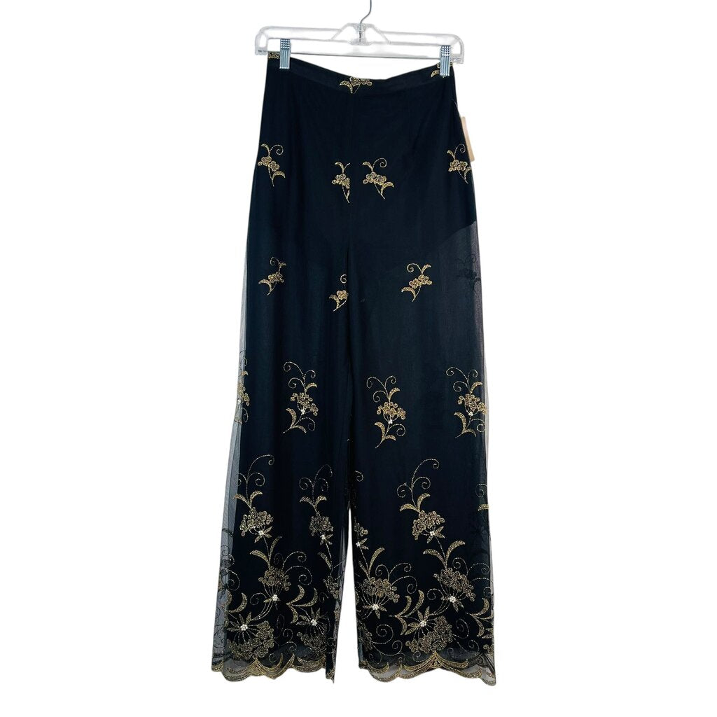 Mesh W/Gold Embro
