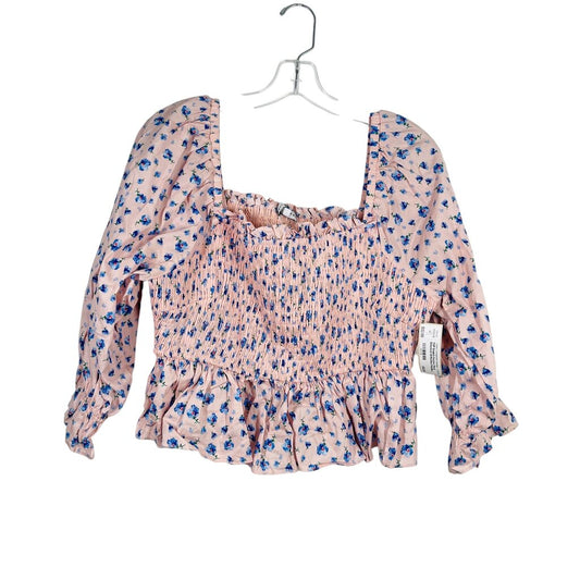 Floral Smocked W/Ruffles