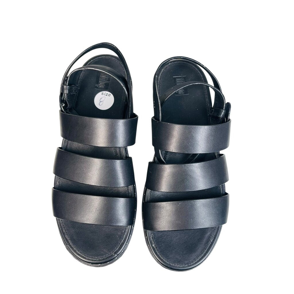 Leather Platform Sandal