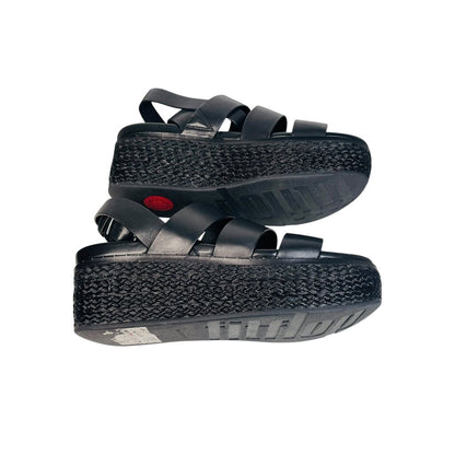Leather Platform Sandal