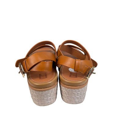 Leather Platform Sandal