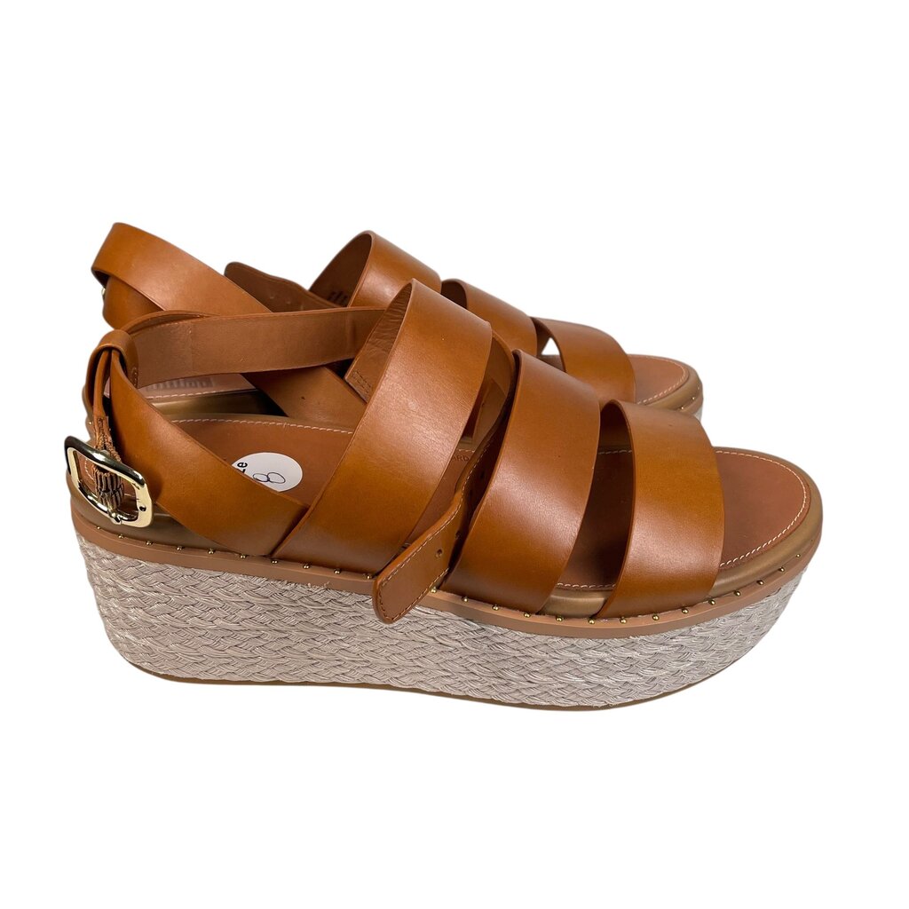 Leather Platform Sandal