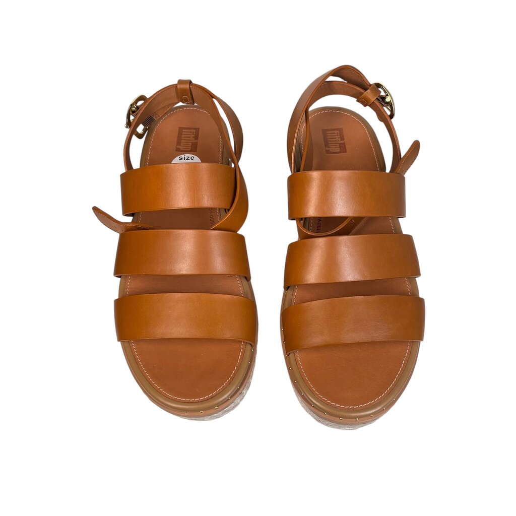 Leather Platform Sandal