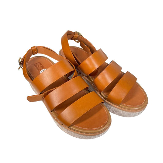 Leather Platform Sandal