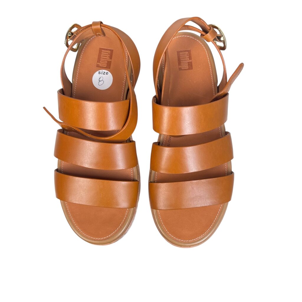 Leather Platform Sandal