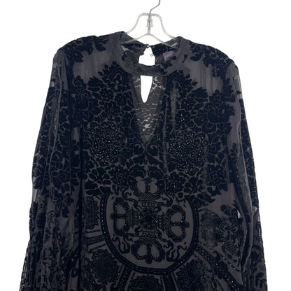 Velvet Burnout W/Beads