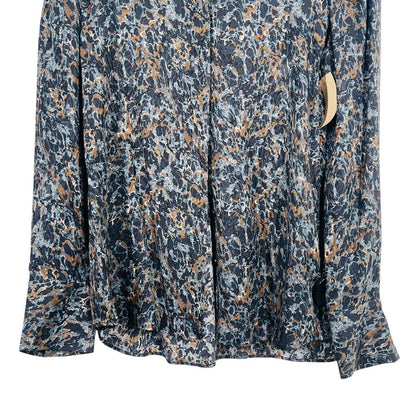 Silk Print Blouse