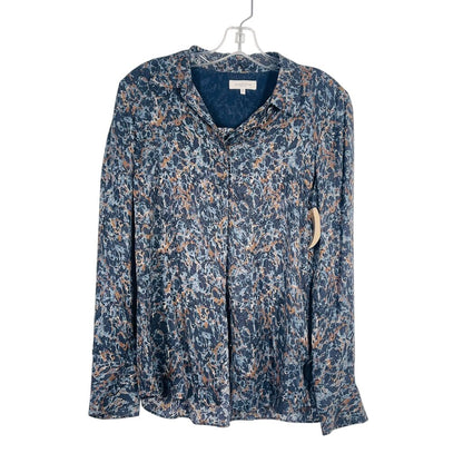 Silk Print Blouse
