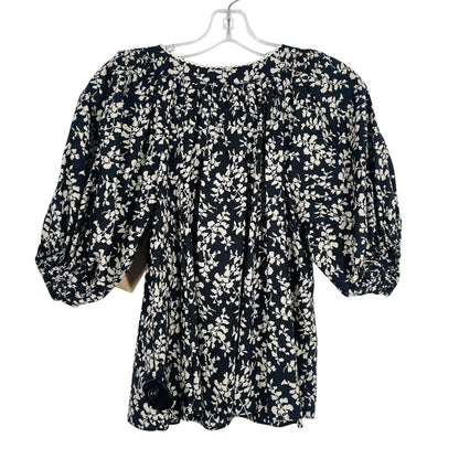 Floral W/Puff Slv