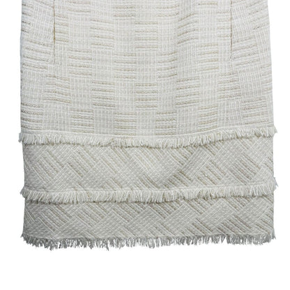 Metallic Tweed W/Fringe