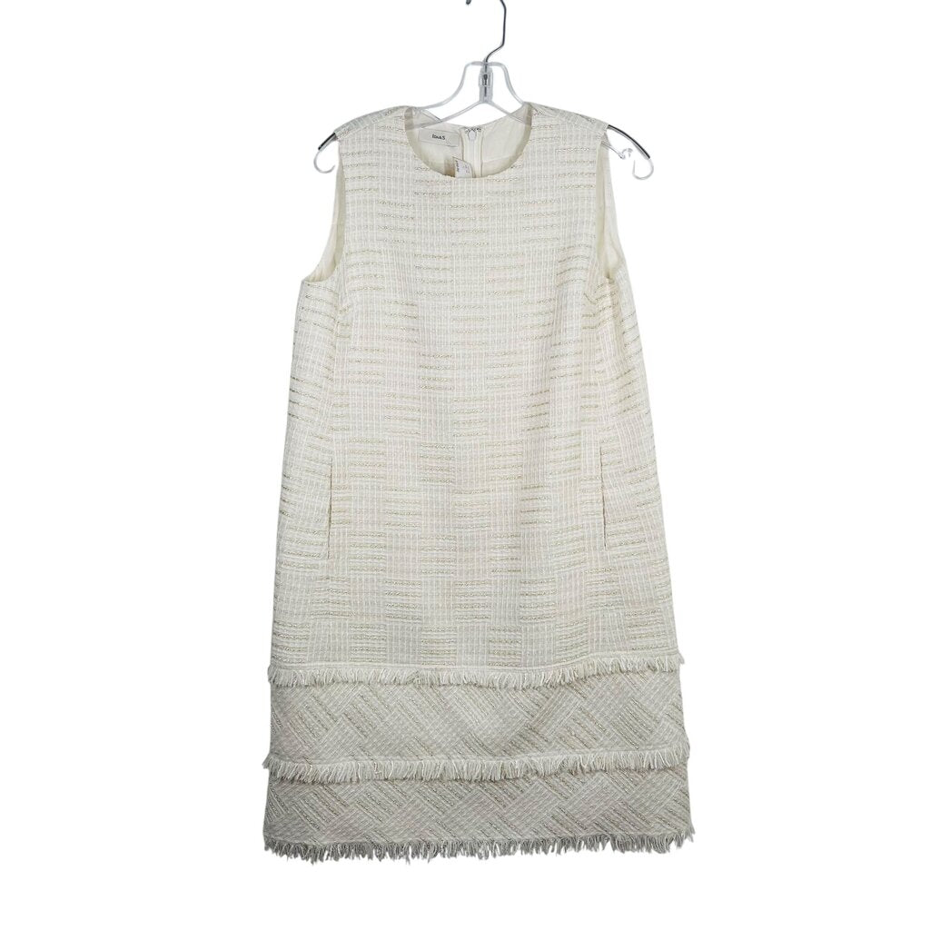 Metallic Tweed W/Fringe