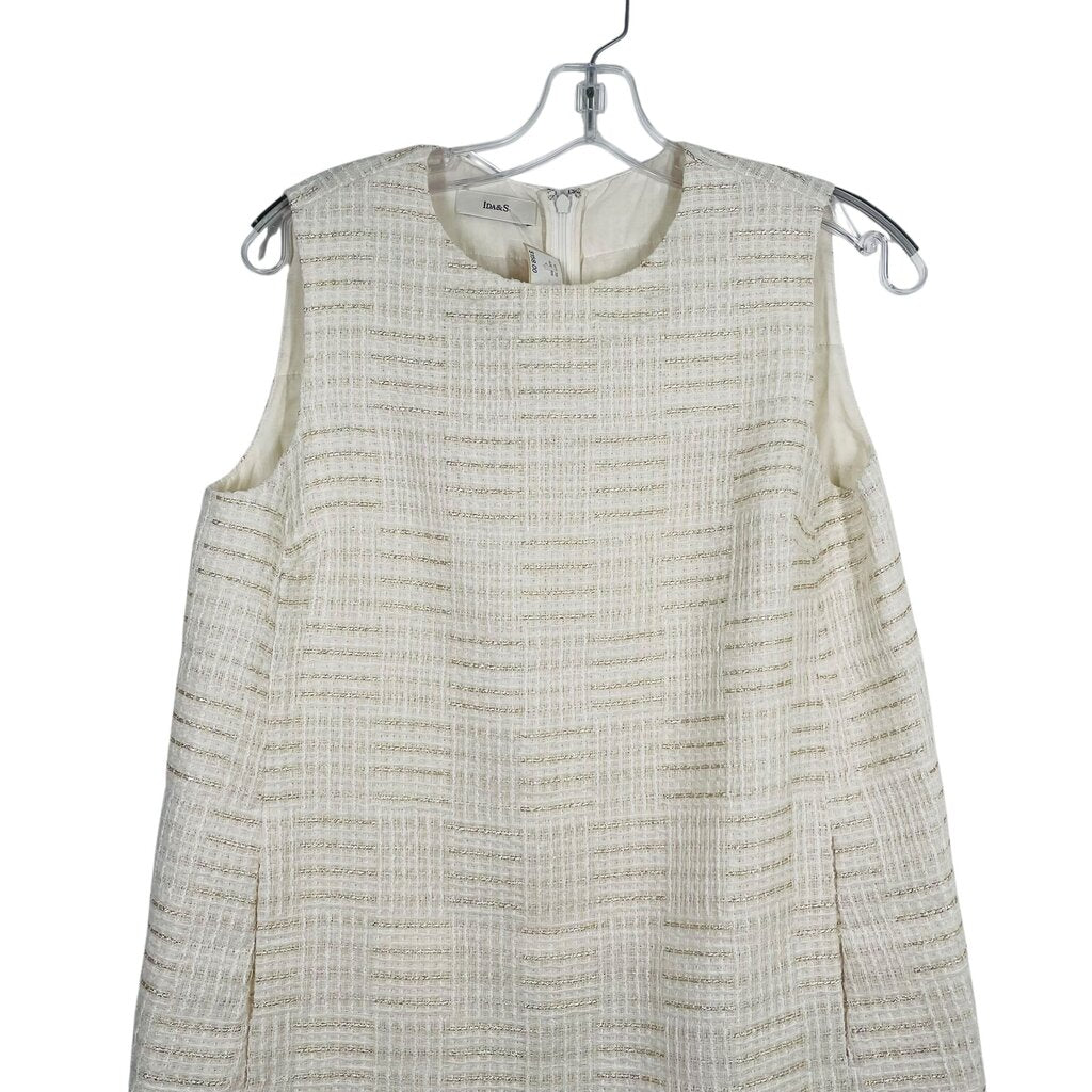 Metallic Tweed W/Fringe