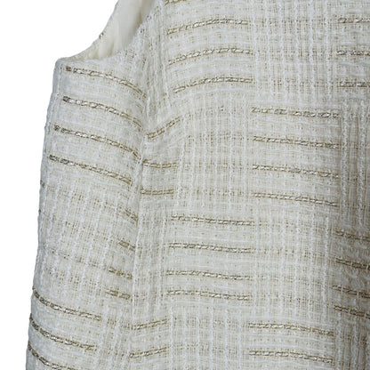 Metallic Tweed W/Fringe