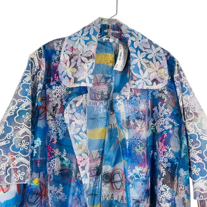 Sheer Embro Floral