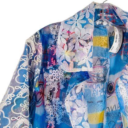 Sheer Embro Floral