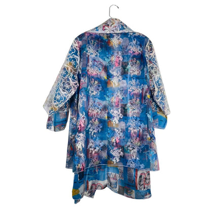 Sheer Embro Floral
