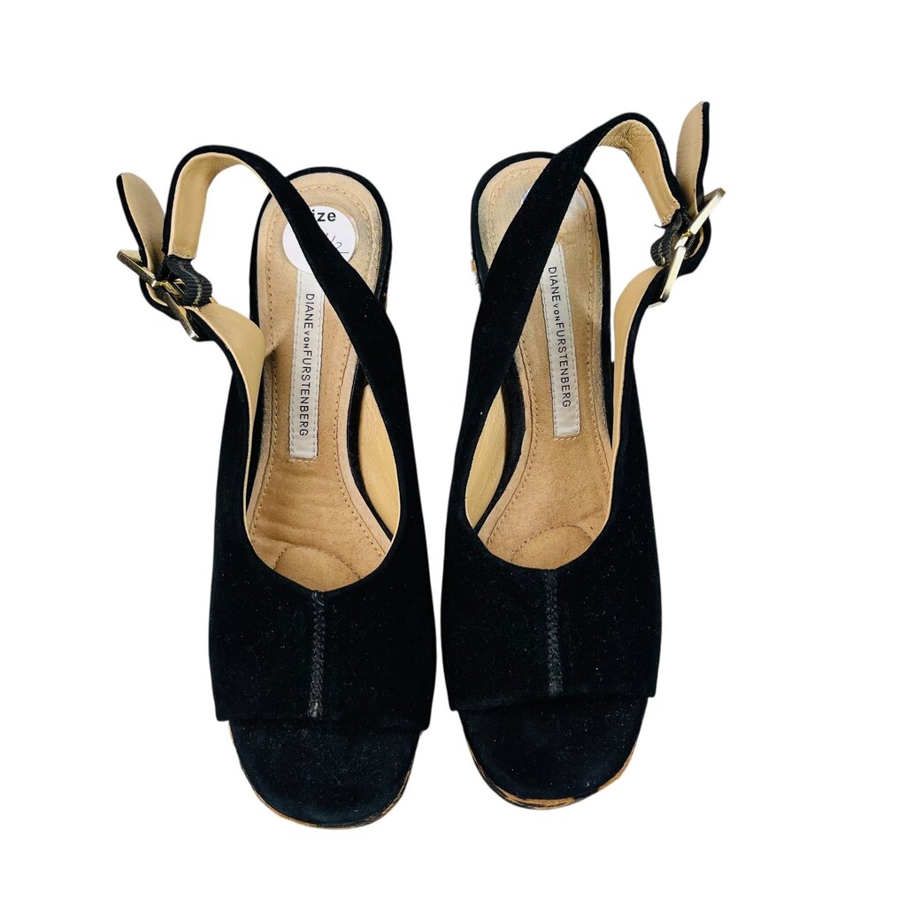Platform Suede/Animal Hair