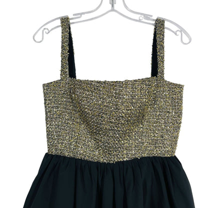Tweed Top Bubble Hem